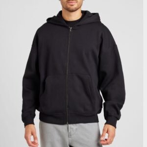 Catlion - ZIP Hoodie básica Negro