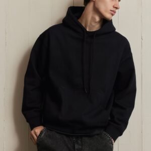 Catlion - Hoodie básica Negro