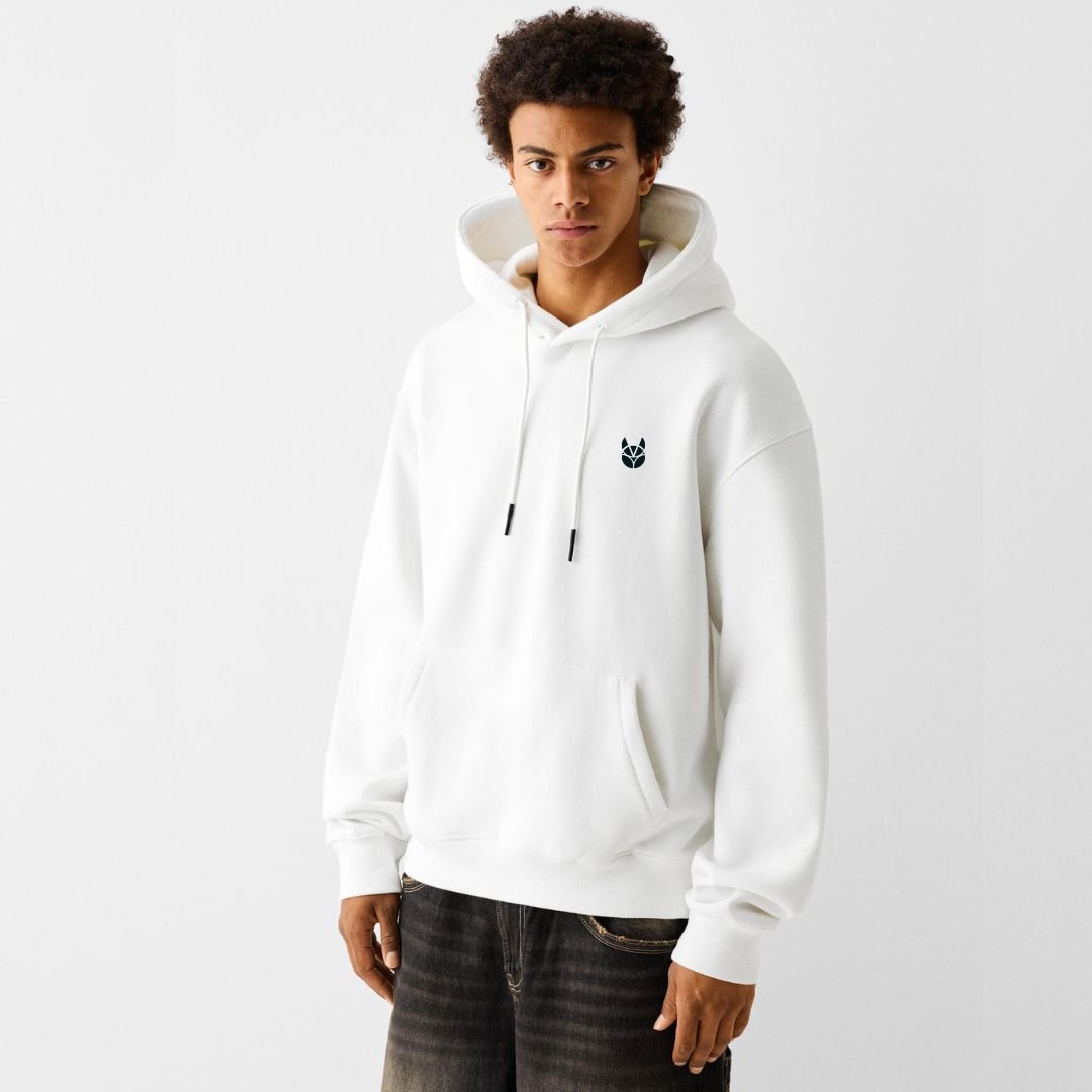 Catlion - White Hoodie