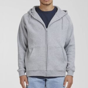 Catlion - ZIP Hoodie básica Melange