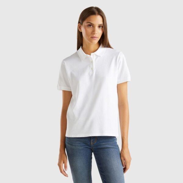 Berryclub - Polo camisero clásico Blanco