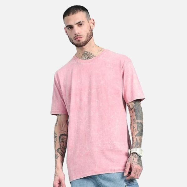 Berryclub - Polo Unisex Acid Wash Pink - Imagen 3