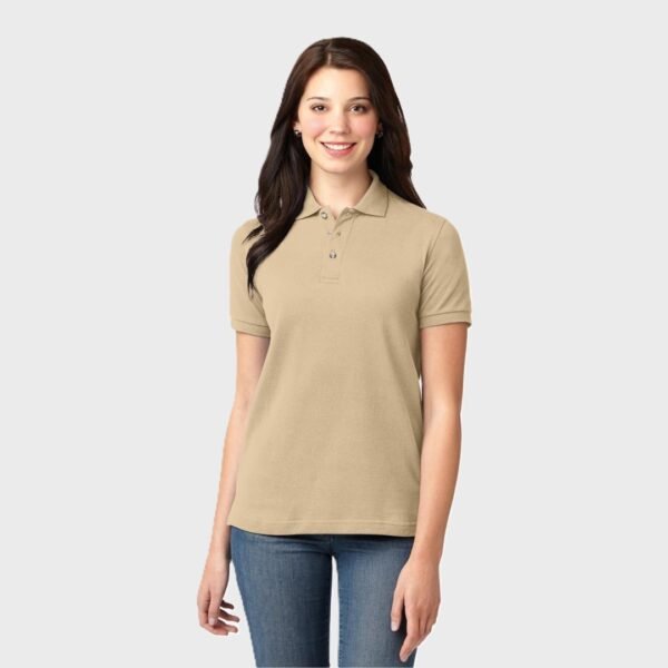 Berryclub - Polo camisero clásico Beige