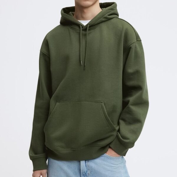 INFINITY - Polera con capucha Verde Militar - Imagen 2