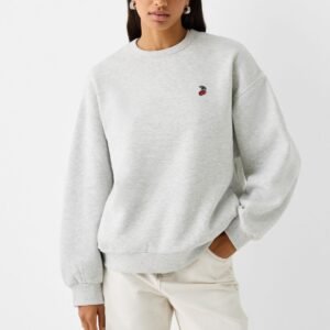 Berryclub - Polera Oversize Plomo melange