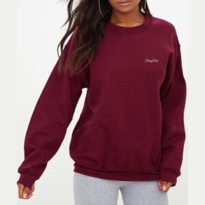 Berryclub - Polera Oversize Guinda