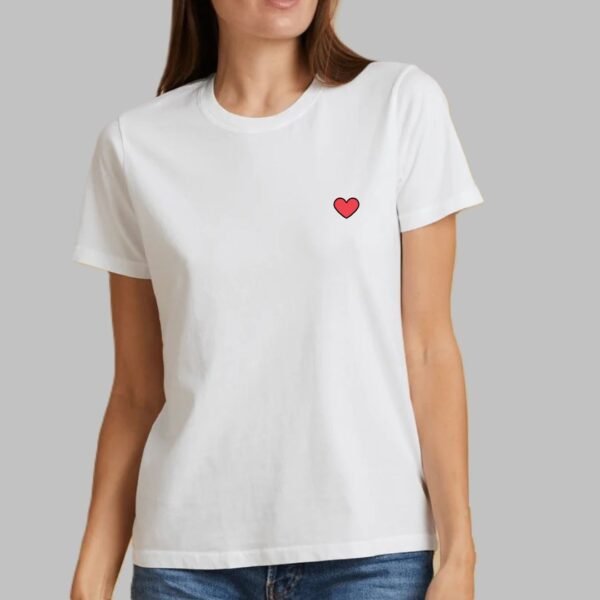 Berryclub - Polo Gráfico color Perla "Love"