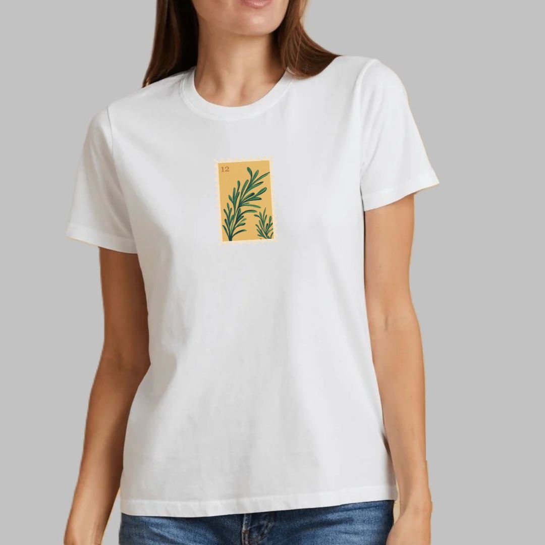 Berryclub - Polo Gráfico color Perla Vintage