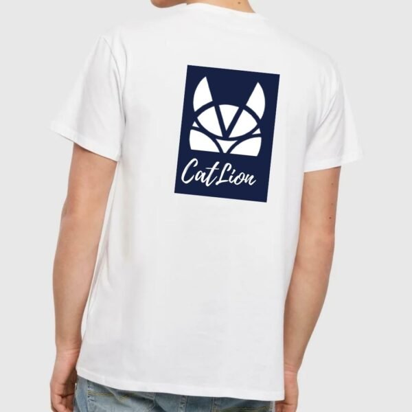 CatLion - Polo Gráfico Blanco The Box - Imagen 2