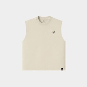 Catlion - Tank Top Oversize Marfil